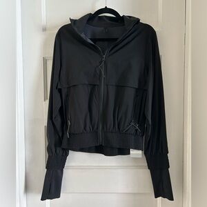 P'tula Tiffany Black Athletic Jacket Sz Medium NWT